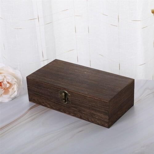 Portable Storage Box Retro Cigars Case Travel Humidor Box Holder Wooden Case Organizer Container Gift Box Smoking Accessories