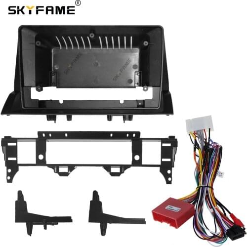 SKYFAME Car Frame Cable For MAZDA 6 MAZDA6 2004-2015 Android Screen Dask Kit Fascia Frame