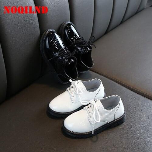 Childrens Leather Shoes Boys Casual Choes Spring Autumn Soft Bottom Non-Slip Performance party Patent Leather Shoes For Boys