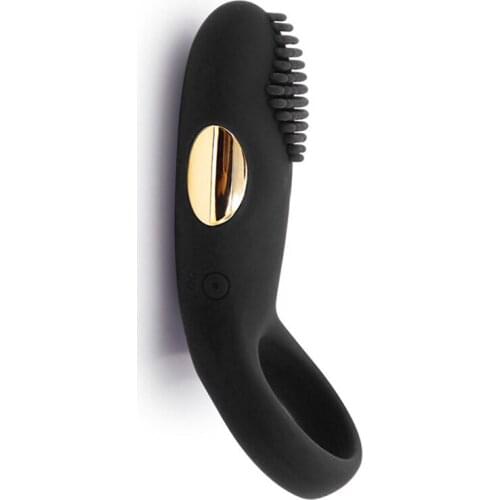 USB Charging Cock Rings Sexy Vibrator For Men Adult Sex Toys 18 Plus For Sex Silicone Nose Ring Wing Delay Ejaculation