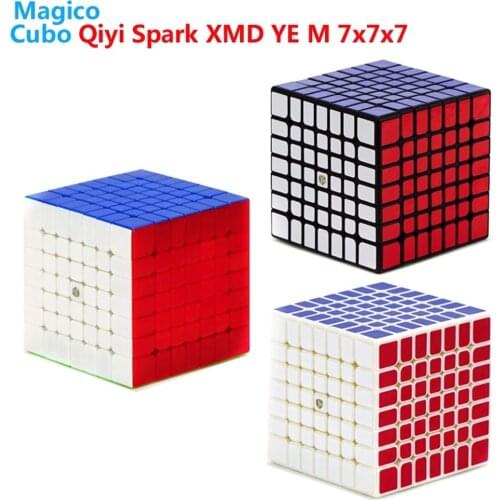 XMD Qiyi X-Man Spark M 7x7x7 Magnetic Cube Professional Mofangge 7x7 Magic Speed Puzzle Cubes Twist Educational Toys