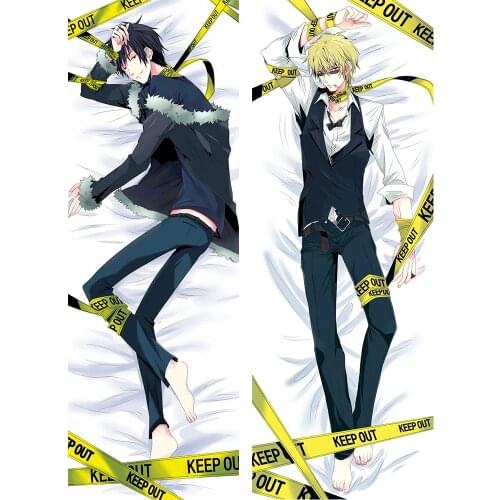 Japanese Anime Dakimakura DuRaRaRa!! DRRR Shizuo & Izaya Male Throw Pillow cover case Hugging Body BL stomize Decorative Cushion