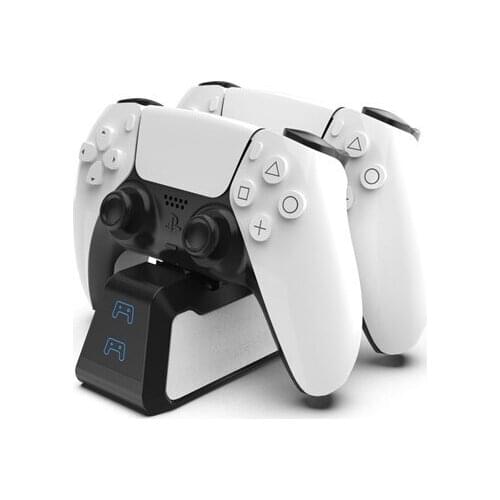 For PS5 Controller Charger New PS5 Dual Charge Game Controller Handle bracket Peripheral Accessories Black And White Fast Charge