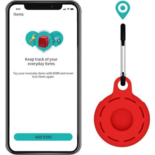 For Airtags Liquid Silicone Protective SleeveAntiLost Silicone Protective Hollow Sleeve Shell Tracker Device Keychain Protective