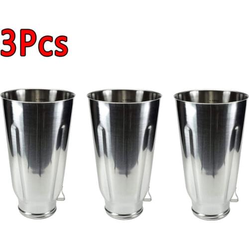 2Pcs 304 Stainless Jar Cup 1.25L Blender Parts Spare Replacement Parts For Oster OS 0041 2725 2726 4101-8 6647 Kitchen Appliance