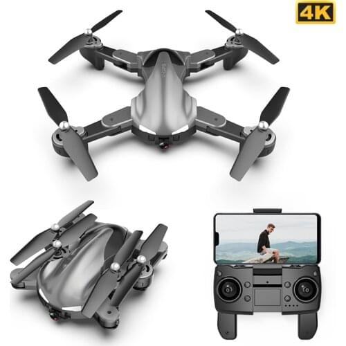 A19 Drone GPS 4K 5G Optical Flow WiFi FPV with HD Dual Camera Foldable Dron RC Quadcopter Gesture Take Pictures Altitude Hold