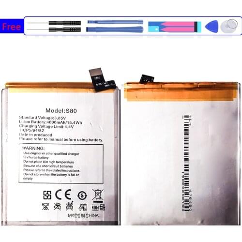 4000mAh Battery For Oukitel C21 S80