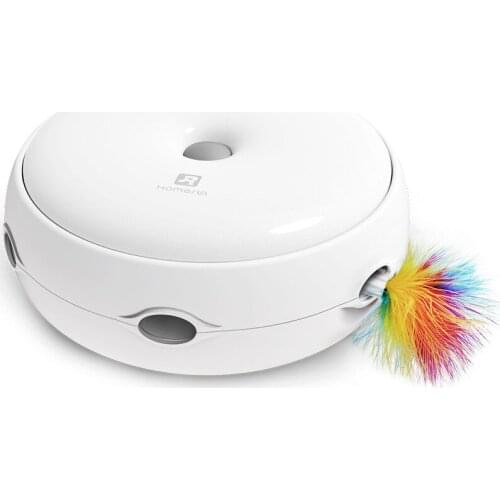 Electric Cat Toy Cat Catching Mouse Donut Automatic Turntable Cat Toy Smart Teasing Cat Stick Crazy Game Spinning Turntable Toy