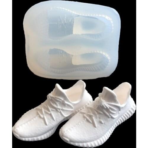 Coconut shoe shape Epoxy Silicone mold Fondant Cake Decorating Tools Kitchen Baking Moulds Jelly mousse cake chocolate mold