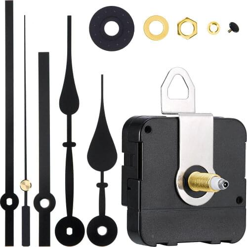 Good Stability DIY Quartz Movement Wall Clock Motor Mechanism Long Spindle Repair Kit Clock Accessories for Frameless Wall Clock