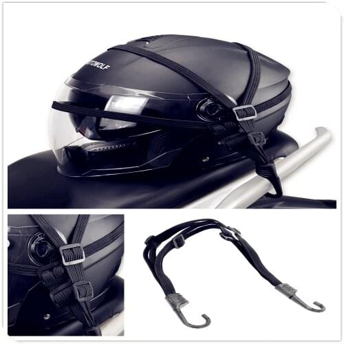 Motorcycle Hooks Mesh Organizer cargo Luggage Helmet Net for SUZUKI GSX250 GSX550 GSX600 FJ-FV GN72A Katana GSXR1000