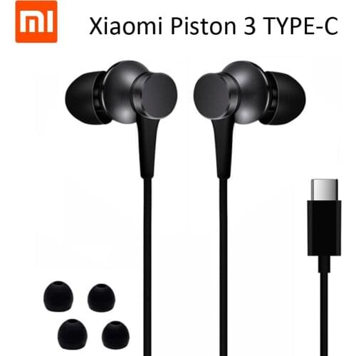 Xiaomi Piston 3 TYPE-C Edition In-Ear Earphones HandsFree Mic Stereo Earbuds