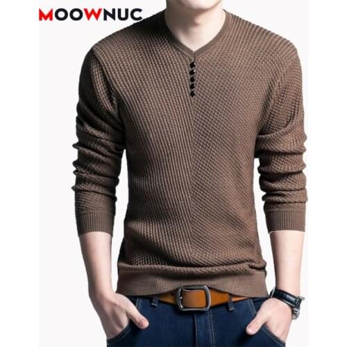 New Casual Pullover Hombre Warm Fashion Sweater For Men Solid High-Quality 2020 Spring Autumn Long Sleeve Male Fit Youth O-Neck