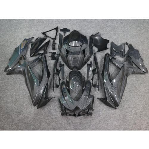 SUZUKI GSXR750 k8 2008-2009 fairing GSXR 750 k8 2008-2009 Motorcycle Fairing For ABS Injection Fairings Carbon Fiber Color