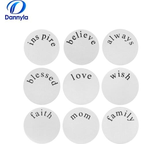 Wholesale 5pcs/lot 22mm Stainless Steel Floating Window Plate Fit 30mm Glass Floating Locket LSFP01