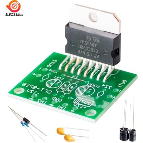 DC 12V TDA7297 Amplifier Board Module Kit Excellent Grade 2.0 Dual Audio Encoding Electronic DIY Kit 10-30W