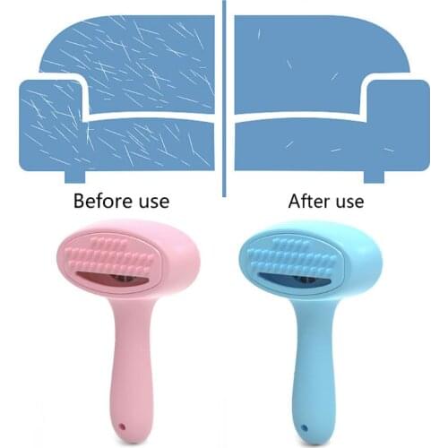 Cat Dog Pet Fur Remover Deshedding Grooming Brush Comb USB Charging Electric Vacuum Hair Cleaner Trimmer