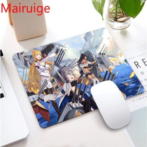 Mairuige Azur Lane Waterproof Non-slip Lockedge Small Size Learning Gamer Mouse Pad Gaming AccessoriesLaptop Keyboard Mat