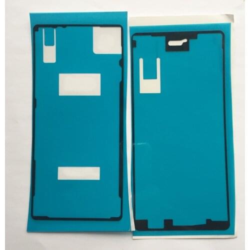 High Quality Front+Back Adhesive Glue Tape Waterproof Sticker For Sony Xperia X F5121 F5122 LCD Housing Frame Back Battery Cover
