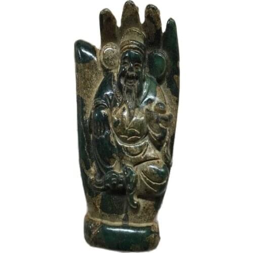 Xiuyu, Han Dynasty, Ming and Qing Dynasties, jade, jade, old jade pendant, Buddha hand, God of wealth