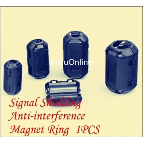 1PCS YT358 HDMI USB AV CABLE Magnetic Coil interference shielding EMI 2-13MM inner diameter of the magnetic degaussing filter