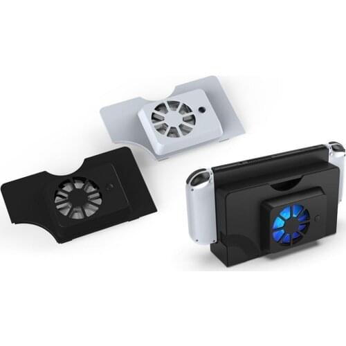 1 Pcs Cooling Fan For NS OLED Docking Station Cooling Fans Radiator For NS Switch External Cooler Radiator 3000 R/min
