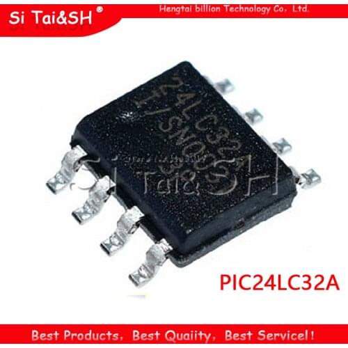 10pcs/ PIC24LC32A-I/SN 24LC32AI 24LC32 SOP8