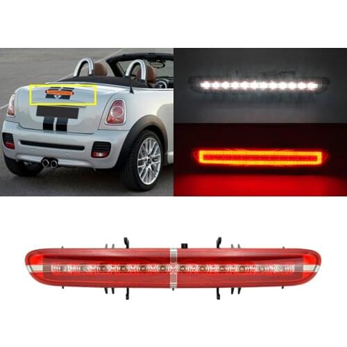 1x LED Rear Bumper Led Fog Light For MINI R56 LCI R57 LCI R58 R59 3-In-1 Led Backup, Reverse/Brake/Rear Fog Light Kits