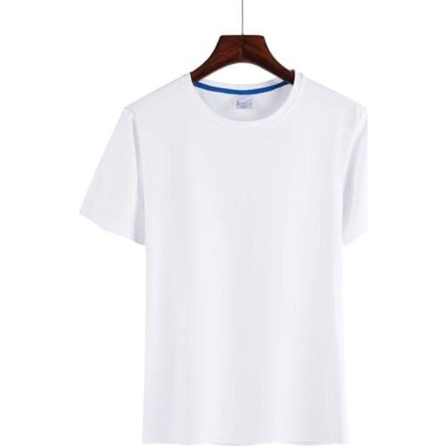 5pcs/lot Sublimation Blank Man T-shirt White Modal T shirt S,M,L,XL,XXL Design Heat Press Dye sublimation ink Transfer