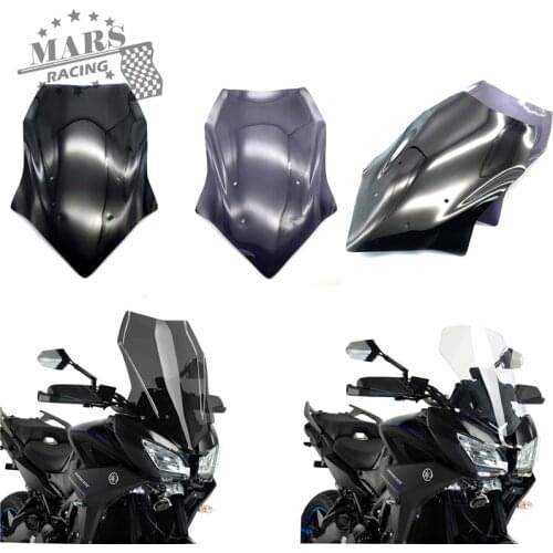 Motorcycle Accessories Windshield Viser VIsor WindDeflector WindScreen Fits For Yamaha MT09 Tracer 2018 2019 MT-09 MT 09 18'19