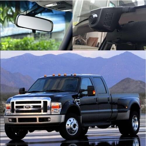 BigBigRoad Car Wifi DVR For Ford F-450 ka Kuga Super Duty transit Falcon Video Recorder FHD 1080P Parking Camera