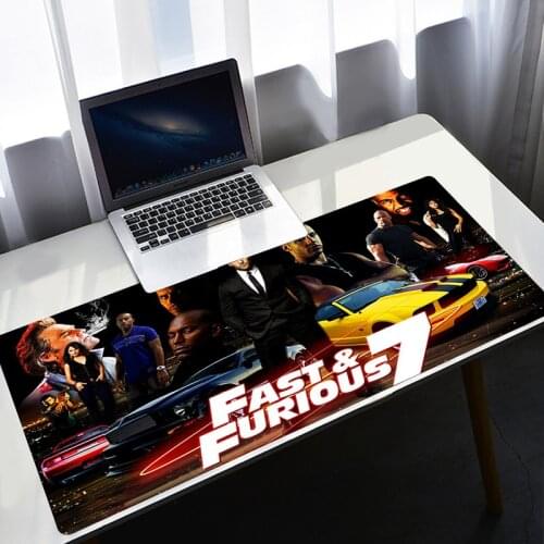900X400 Large Computer Accessories Desk Mat Fast Furious Gaming Keyboard Mouse Pad Pc Gamer Speed Mice For Mousepad Varmilo Mats