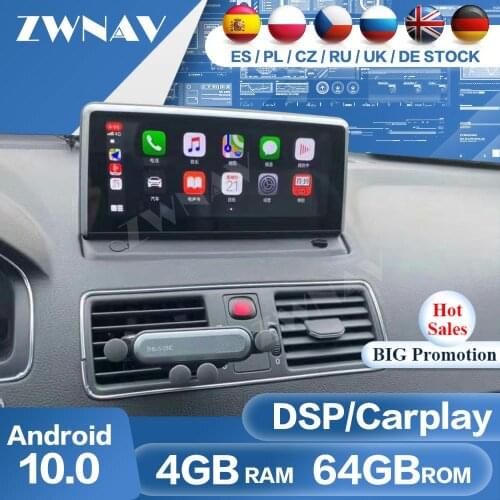 Carplay Android IPS Touch Screen Multimedia Stereo For VOLVO XC90 GPS Navigation Receiver Auto Car Radio Video Player Head Unit