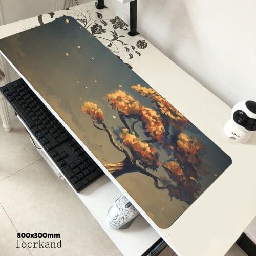 Tree Artistic mousepad protector escritorio gaming mouse pad pc computer gamer accessories mat gamers laptop desk protector pads