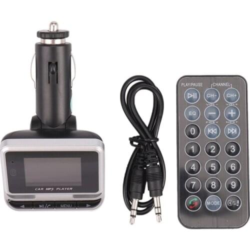 FM Transmitter,Car Transmitter MP3 Player Hand-Free Calling Radio Audio Adapter Bluetooth Transmitter Car Kit,USB Charger,TF Car