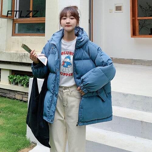 FTLZZ Women's Large Down Jackets