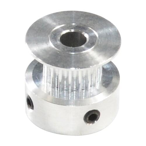 GT2/2GT Timing Pulley, 18 Teeth, 5mm Bore for 6mm width belts, GT2-18T-5B-6