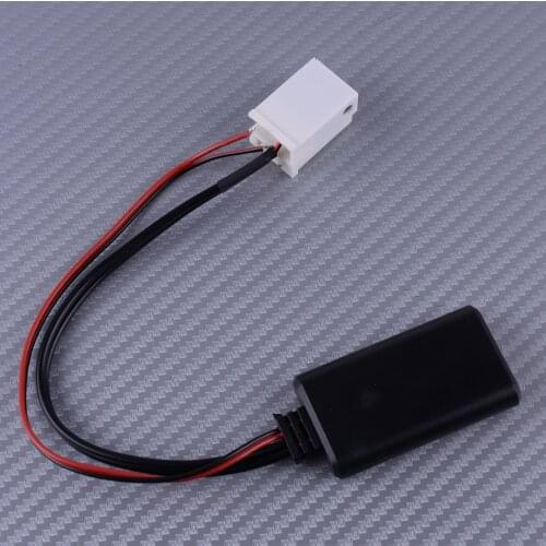 DWCX 12 Pin Bluetooth 4.0 AUX Adapter Cable 12V Fit For VW MCD R110 R100 RNS 300 RNS 500 RNS 510 RCD 200 RCD 210 Radio Stereo