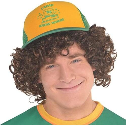 2019 Stranger Things 3 Dustin Hat New Retro Mesh Trucker Cap Camp Know Where Cosplay Sunshine Hats Baseball Caps