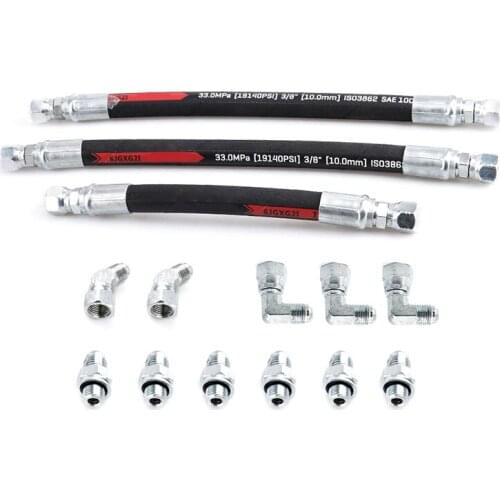 14 Piece Set High Pressure Oil Pump HPOP Crossover Line Hose for 1999-2003 Ford 7.3L Powerstroke HPOP Hoses Lines Set