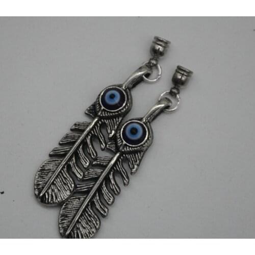 Western cowboy bow tie tie accessory vintage feather seed