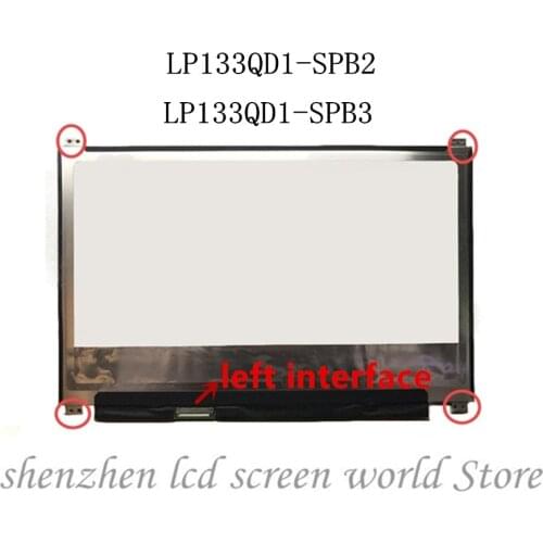 LP133QD1-SPB2 LP133QD1 (SP)(B3) Matrix for Laptop 13.3" 3200X1800 Glossy 40Pin LP133QD1 SPB3 Panel Monitor replacement