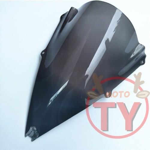 Motorcycle High Quality For Aprilia RSV4 10-14 2010-2014 Windshield Smoke Black Windscreen Modification Spoiler Accessories