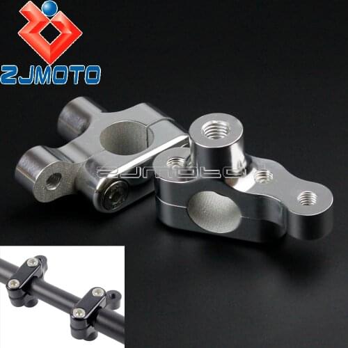 Motorcycle Offset 1" Handlebar Risers Meter Bracket 25mm Handle Bar Risers For Harley Sportster XL1200 XL883 2004-2019
