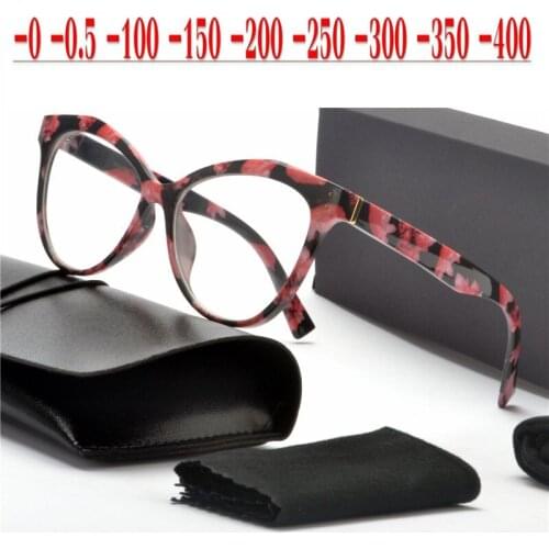 Vintage Transition Sunglasses Photochromic myopia Eyeglasses Finished myopia Glasses for Women Computer Optical Glasses UV400 NX