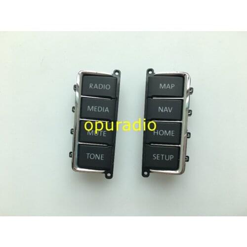 1lots/2pcs Volkwagen CD PLAYER Panel Plastic Button for VW RNS510 Skoda Columbus RNS510 sat nav navigation audio systems