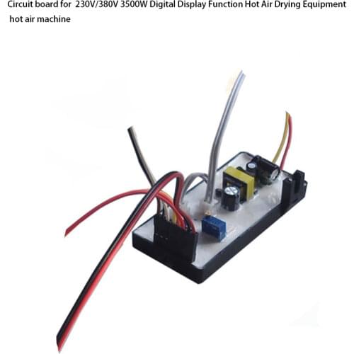 Circuit board for hot air machine