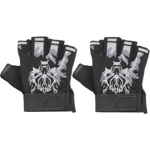 Hand protective Mens Military Tactical Half-Finger nylon loop Outdoor Sports Working Gloves Mittens Cycling Equipment Black