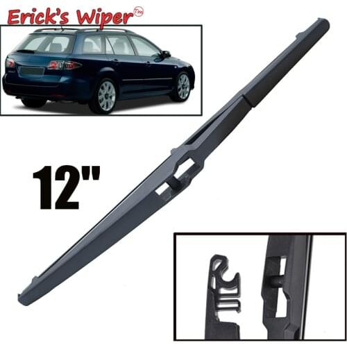 Ericks Wiper 12" Rear Wiper Blade For Mazda 6 Wagon 2002-2008 & 2012-2017 Windshield Windscreen Rear Window