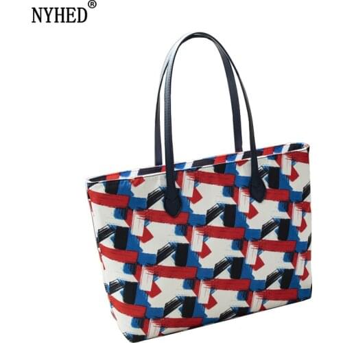 NYHED Tote Bag Women Handbag Female Famous Brand Woman Bags 2019 Oxford Big Top Shoulder Bag Black